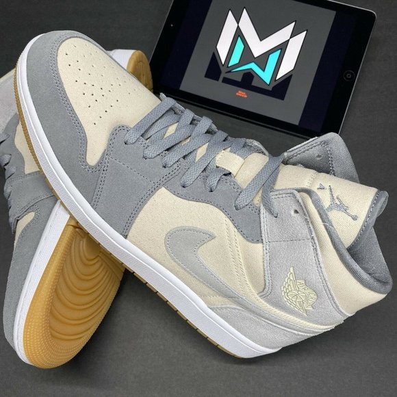 Jordan Other - Nike Air Jordan 1 Mid SE Coconut Milk Men’s 9.5 DN4281-100 Vintage Rare VTG